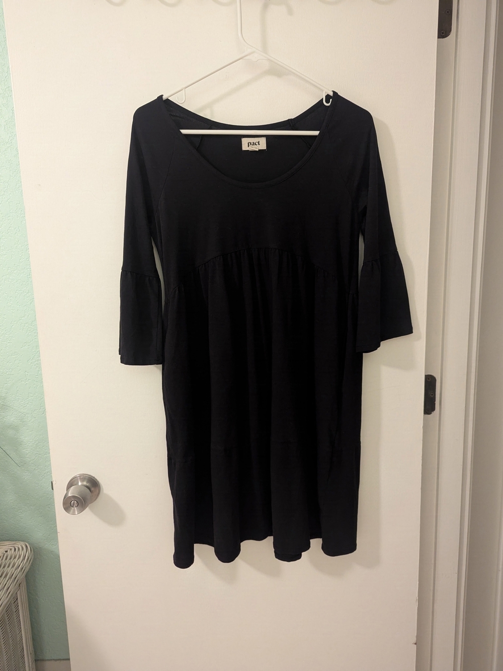 Pact Black Dress
